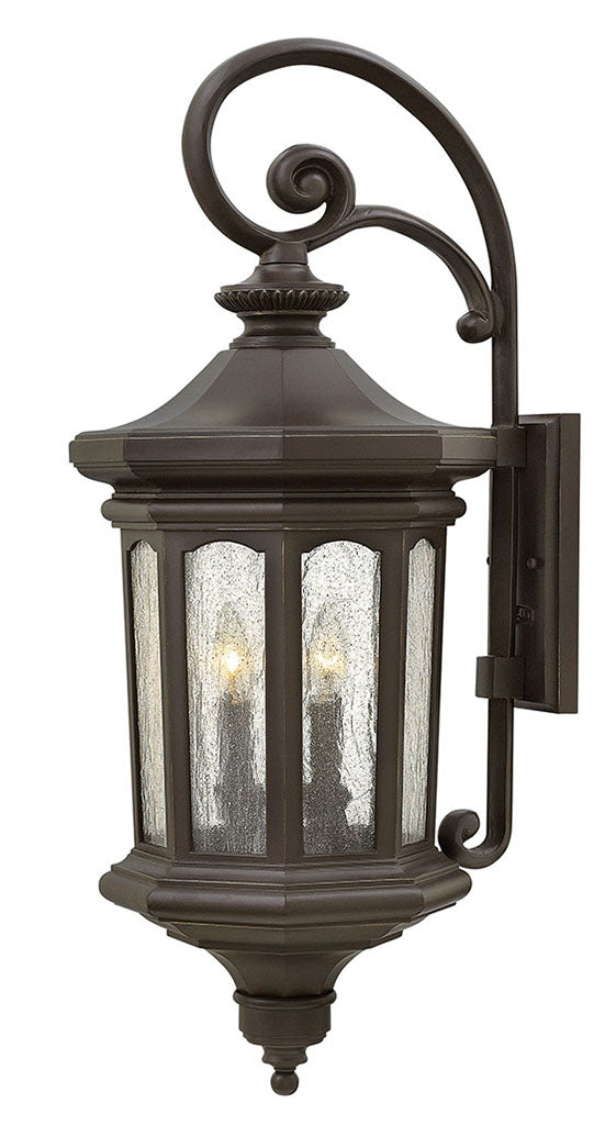 Outdoor Raley - Large wall Mount Lantern without LED-Hinkley Lighting-HINKLEY-1605OZ-Outdoor Wall SconcesBronze-2-France and Son