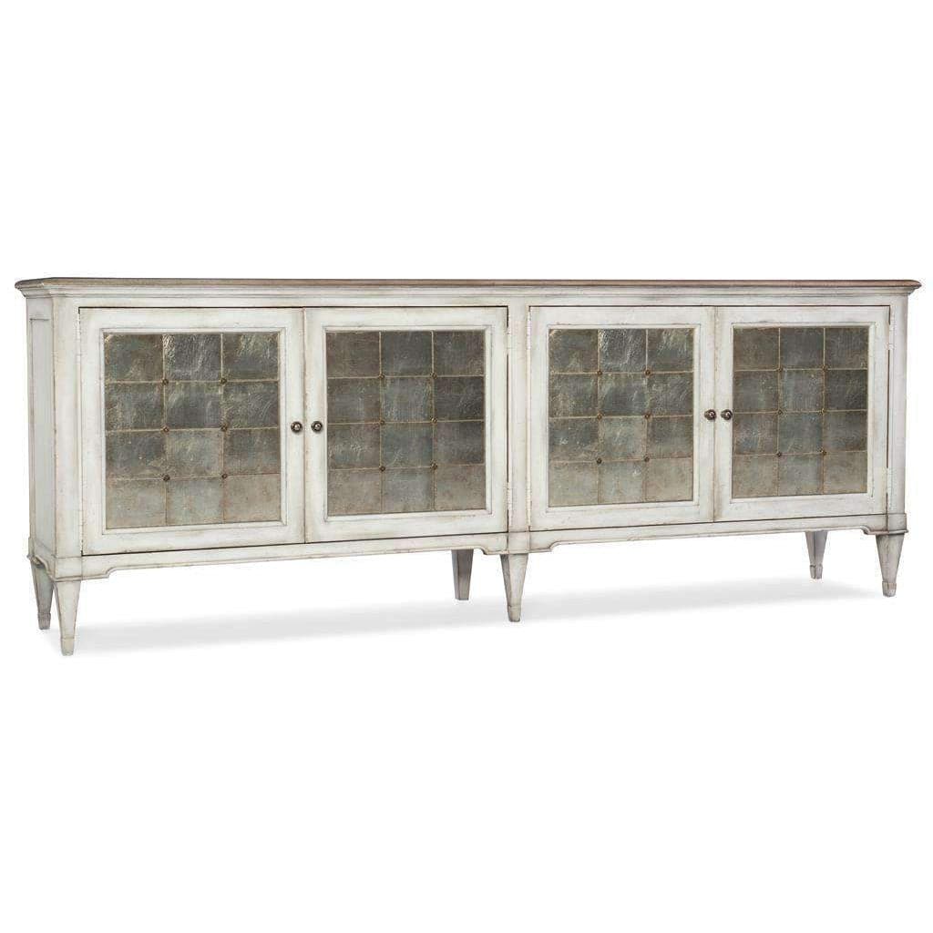 Arabella Four-Door Credenza-Hooker-HOOKER-1610-85006-WH-Sideboards & Credenzas-1-France and Son