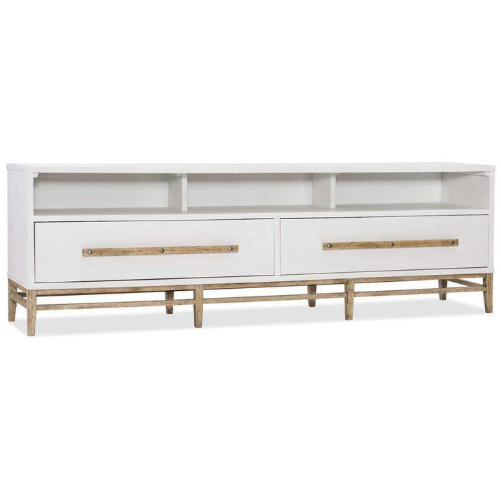 Low Entertainment Console-Hooker-HOOKER-1620-55488-WH-Media Storage / TV Stands-1-France and Son