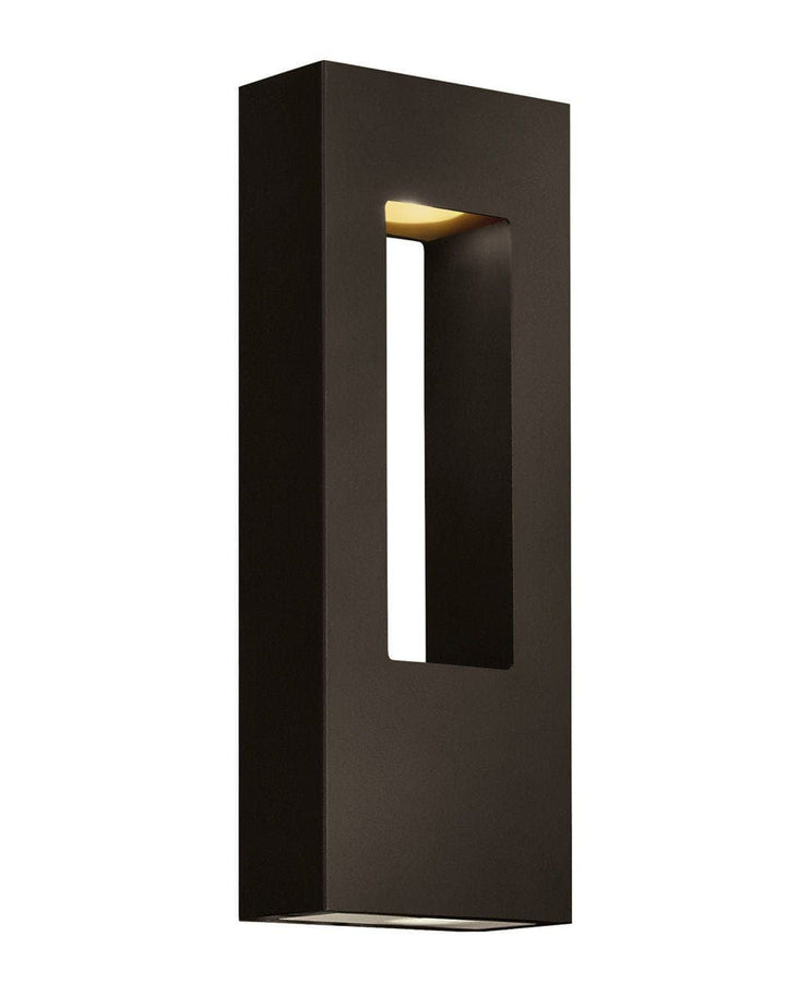 Atlantis Medium Wall Mount Lantern-Hinkley Lighting-HINKLEY-1648BZ-LED-Flush MountsBronze-6"-3-France and Son