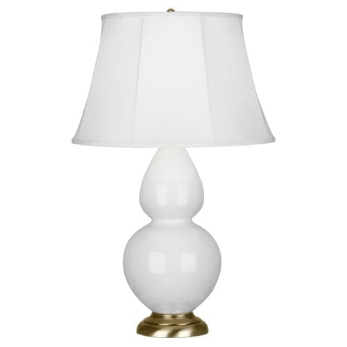 Double Gourd Table Lamp-Robert Abbey Fine Lighting-ABBEY-1660-Table LampsLily-Natural Brass-Ivory-7-France and Son