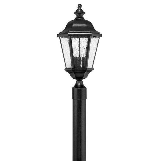 Outdoor Edgewater Post Lantern-Hinkley Lighting-HINKLEY-1671BK-Outdoor Lighting-1-France and Son