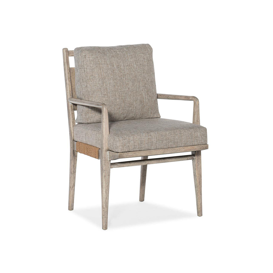 Amani Upholstered Arm Chair-Hooker-HOOKER-1672-75302-80-Dining Chairs-1-France and Son