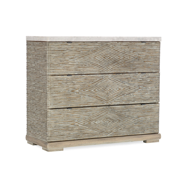 Amani Three-Drawer Accent Chest-Hooker-HOOKER-1672-85004-00-Dressers-1-France and Son