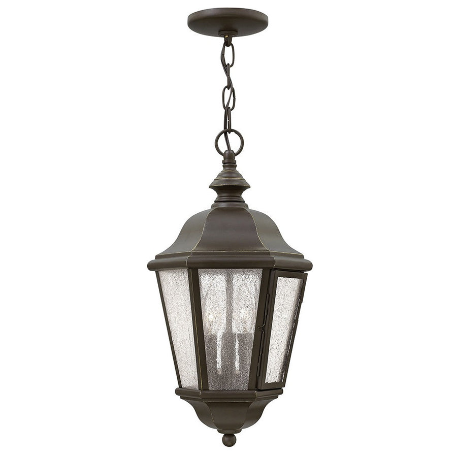 Outdoor Edgewater - Large Hanging Lantern-Hinkley Lighting-HINKLEY-1672OZ-LL-Outdoor Post LanternsLED/Oil Rubbed Bronze-1-France and Son