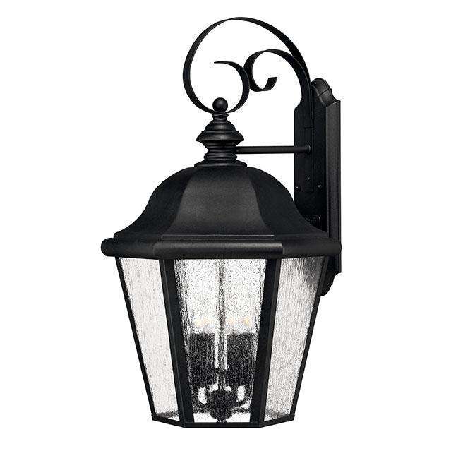 Outdoor Edgewater Wall Sconce-Hinkley Lighting-HINKLEY-1675BK-LL-Outdoor Lighting-1-France and Son