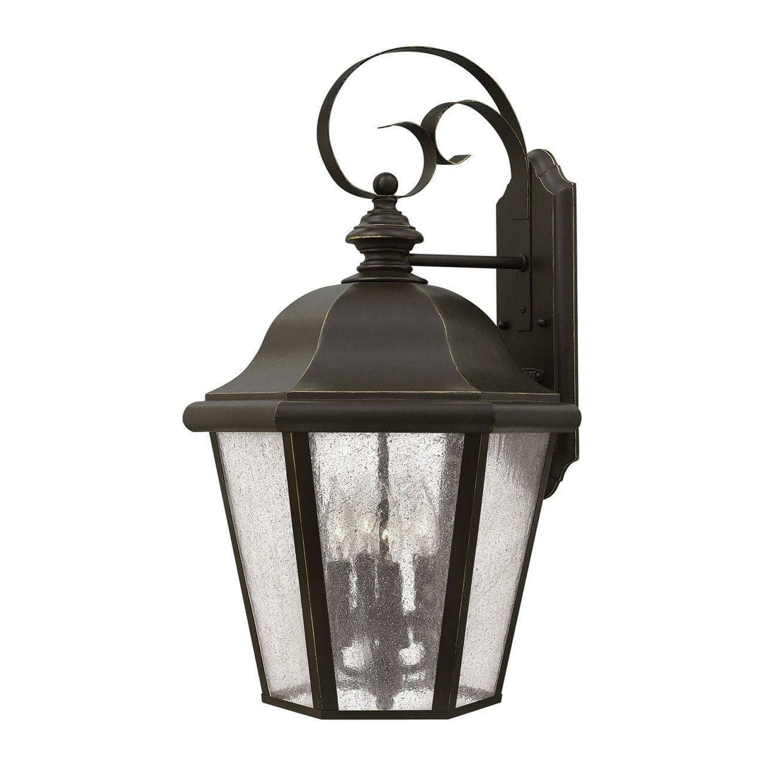 Outdoor Edgewater Extra Large Wall Mount Lantern-Hinkley Lighting-HINKLEY-1675OZ-Outdoor Post LanternsNon LED-Oil Rubbed Bronze-3-France and Son