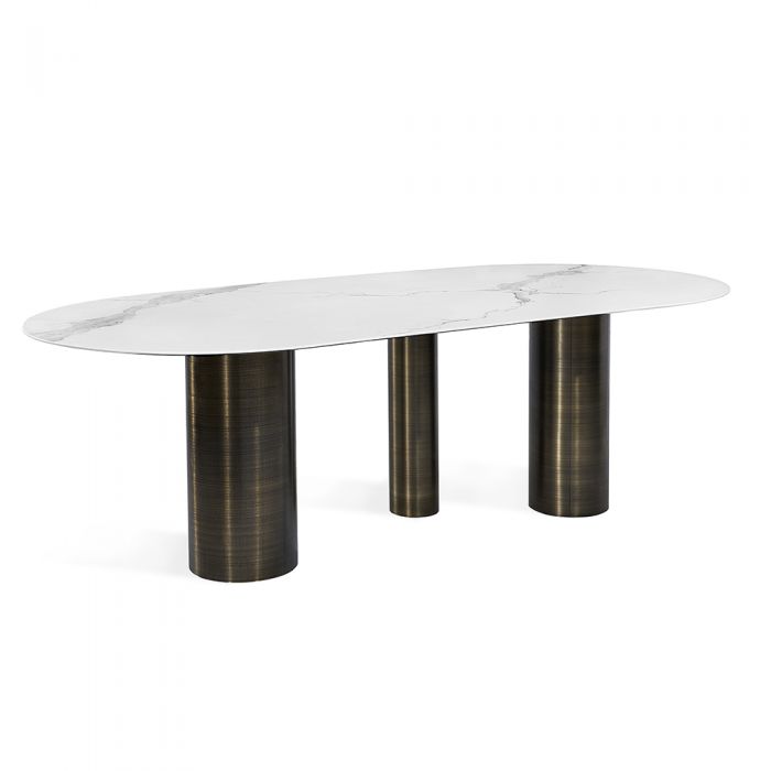 Chantal Dining Table-Interlude-INTER-168120-Dining Tables-1-France and Son