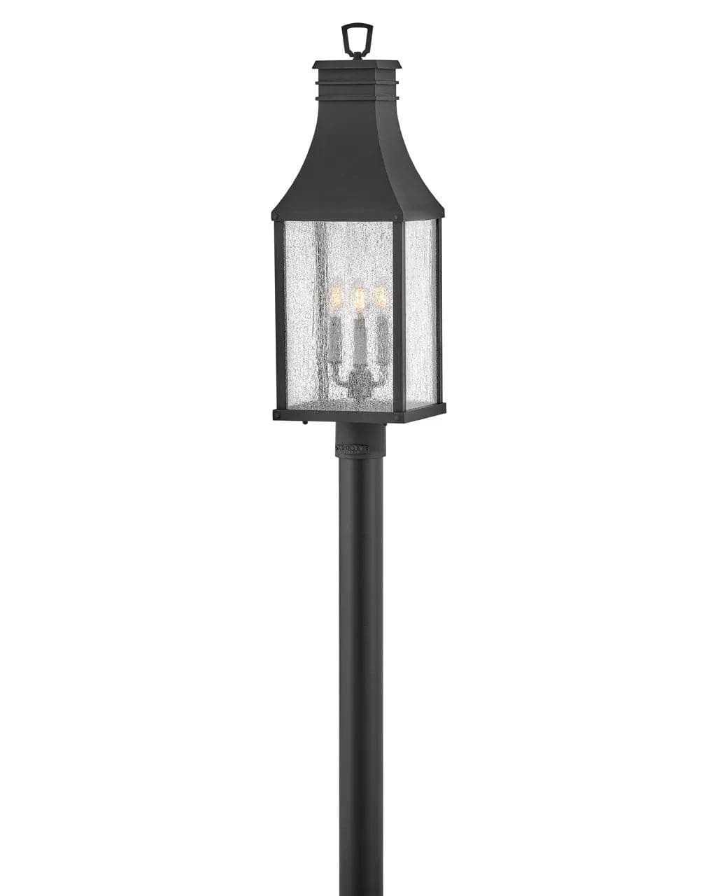 Outdoor Beacon Hill - Large Post Top or Pier Mount Lantern-Hinkley Lighting-HINKLEY-17461MB-Outdoor Post LanternsMuseum Black-2-France and Son