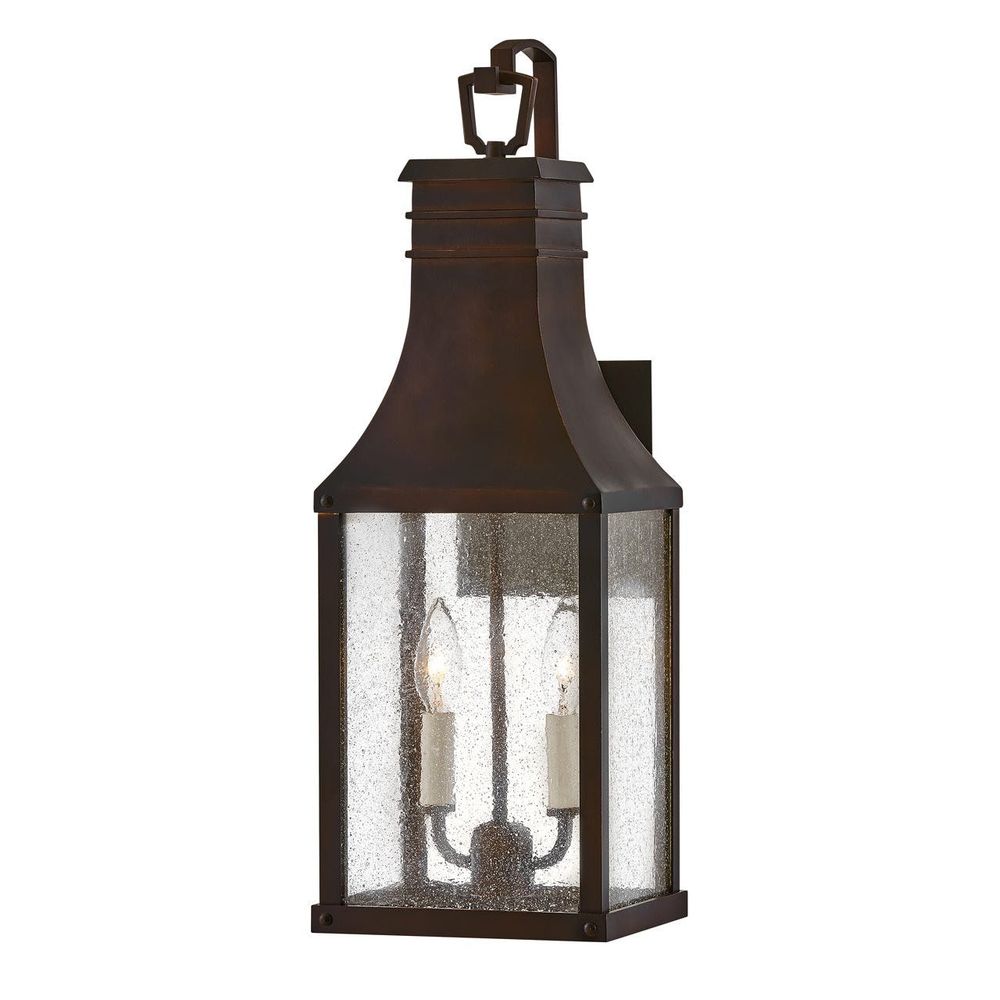 Outdoor Beacon Hill - Medium Wall Mount Lantern-Hinkley Lighting-HINKLEY-17464BLC-Outdoor Post LanternsBlackened Copper-1-France and Son