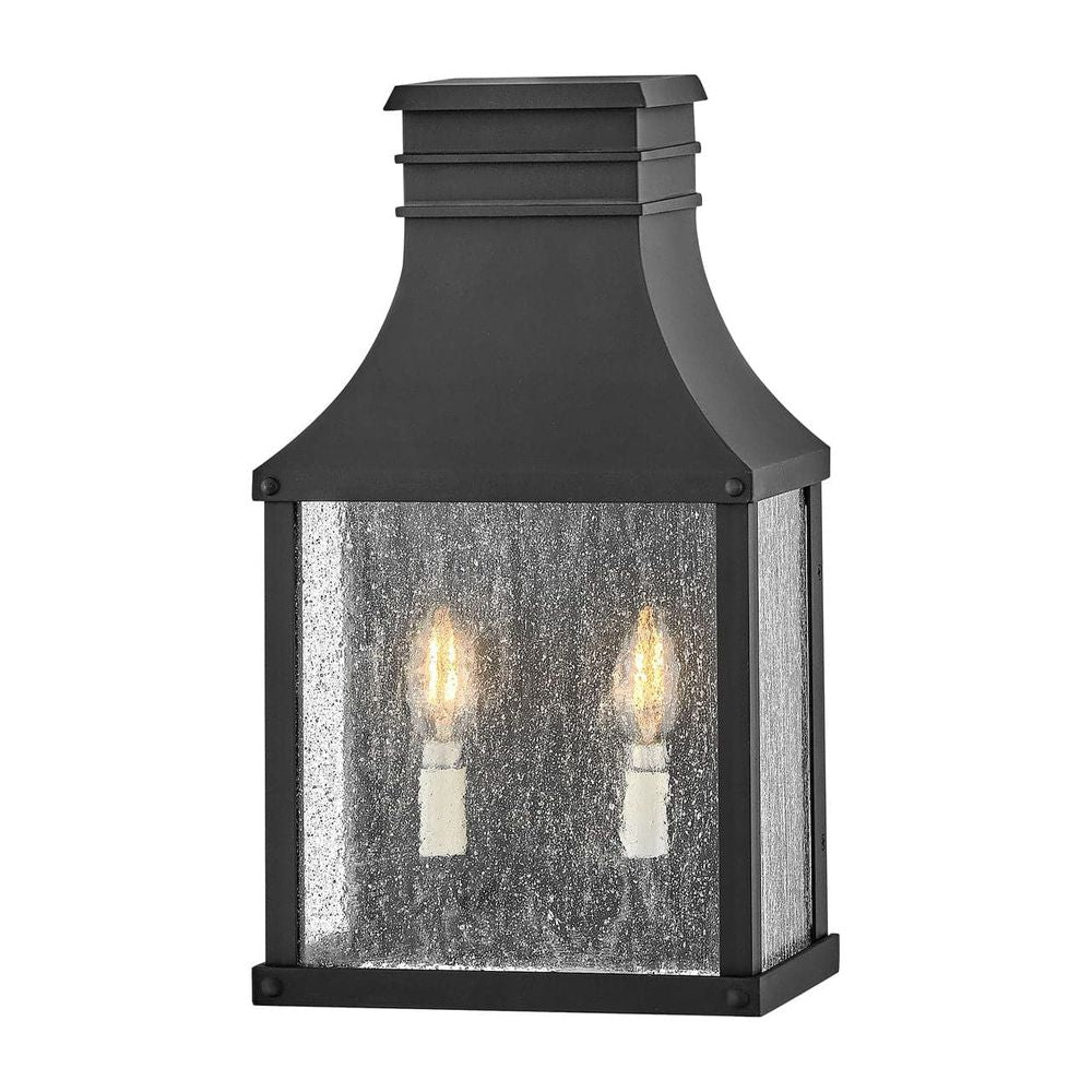 Outdoor Beacon Hill - Medium Wall Mount Lantern-Hinkley Lighting-HINKLEY-17466MB-Outdoor Post LanternsMuseum Black-Style 2-4-France and Son