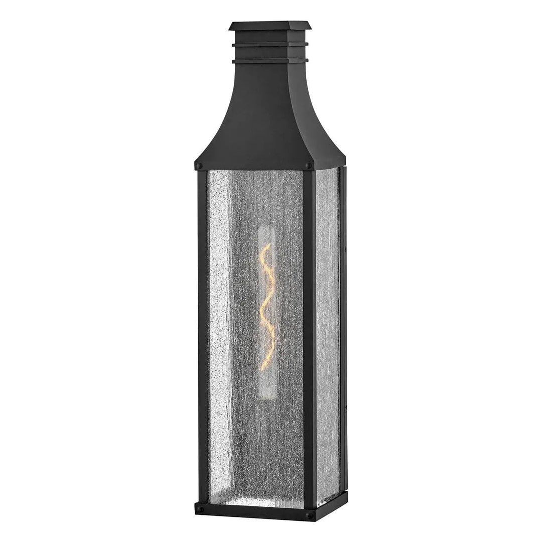 Outdoor Beacon Hill - Tall Wall Mount Lantern-Hinkley Lighting-HINKLEY-17469MB-LL-Outdoor Wall SconcesMuseum Black-2-France and Son