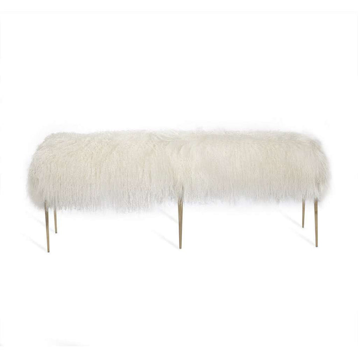 Stiletto Sheepskin Bench-Interlude-INTER-175153-Benches-2-France and Son