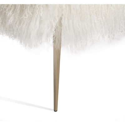 Stiletto Sheepskin Bench-Interlude-INTER-175153-Benches-3-France and Son