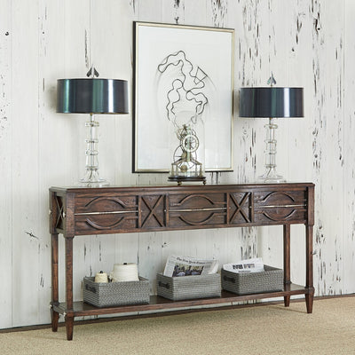 Spindle Console-Ambella-AMBELLA-17554-850-001-Console TablesWalnut-1-France and Son