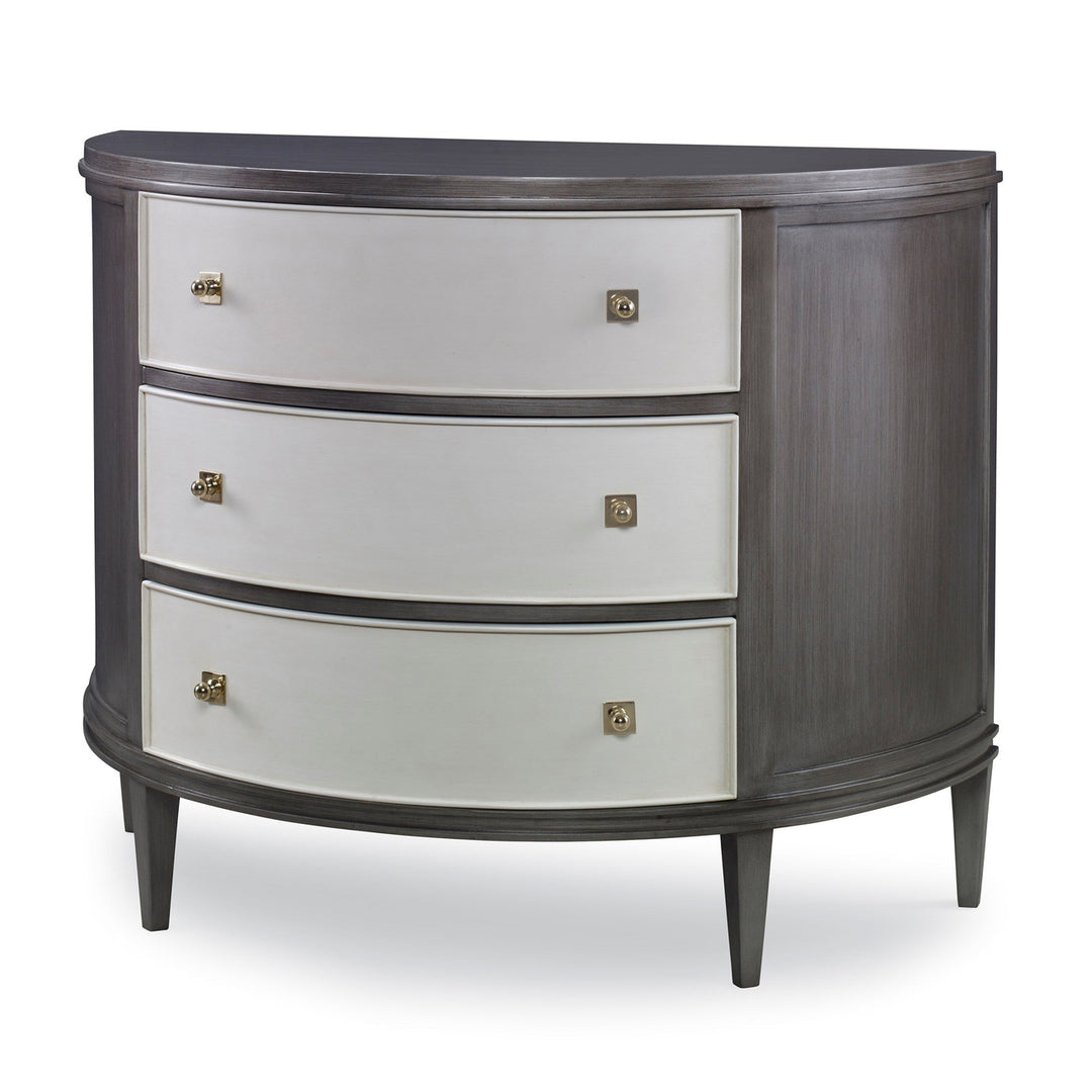 Orion Demilune Chest-Ambella-AMBELLA-17581-830-011-Bookcases & CabinetsGrey-4-France and Son