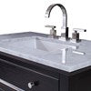 Louvered Sink Chest - Hand Rubbed Raven-Ambella-AMBELLA-17590-110-326-Bathroom Sinks-3-France and Son