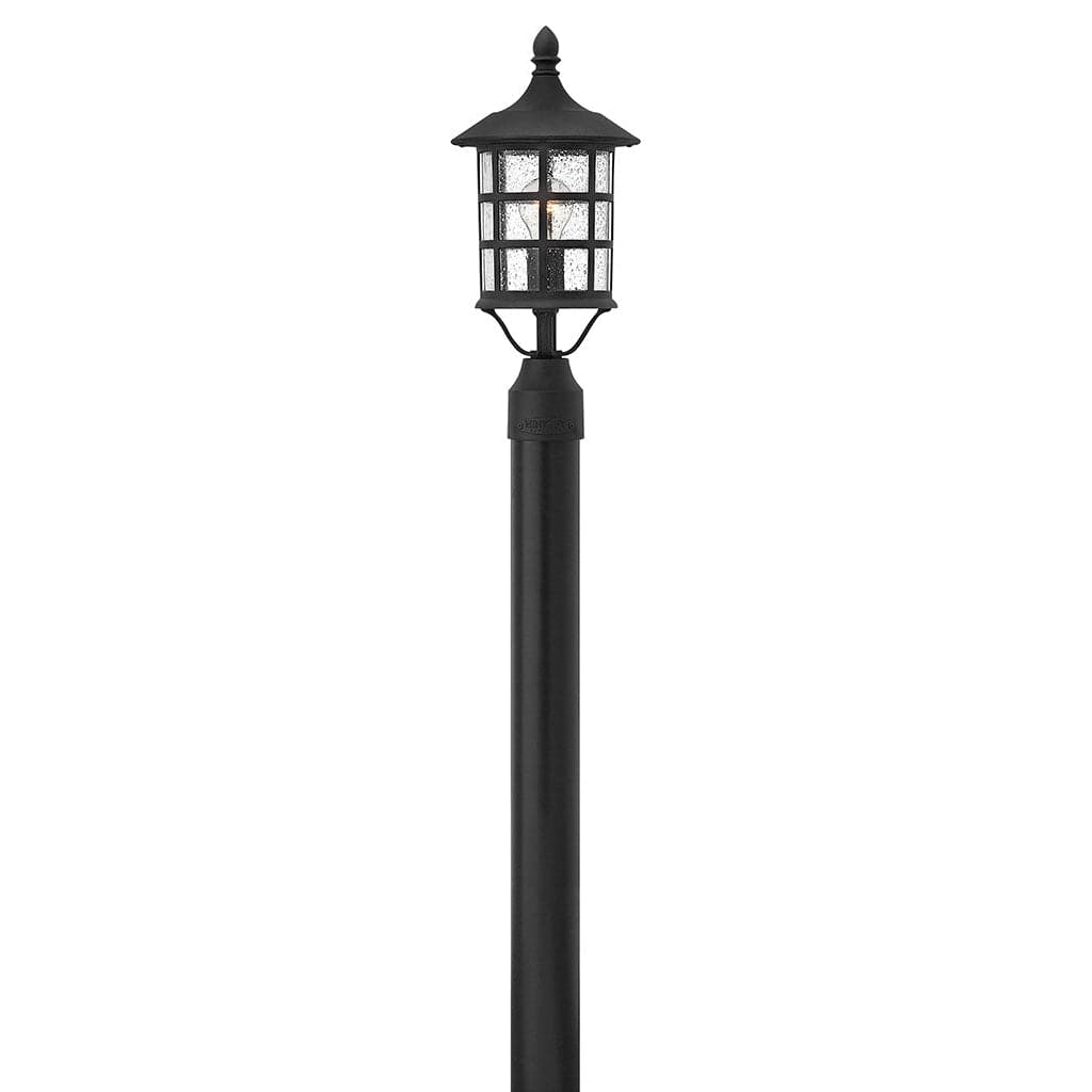 Outdoor Freeport - Medium Post Top or Pier Mount Lantern-Hinkley Lighting-HINKLEY-1807BK-Outdoor Lanterns-1-France and Son