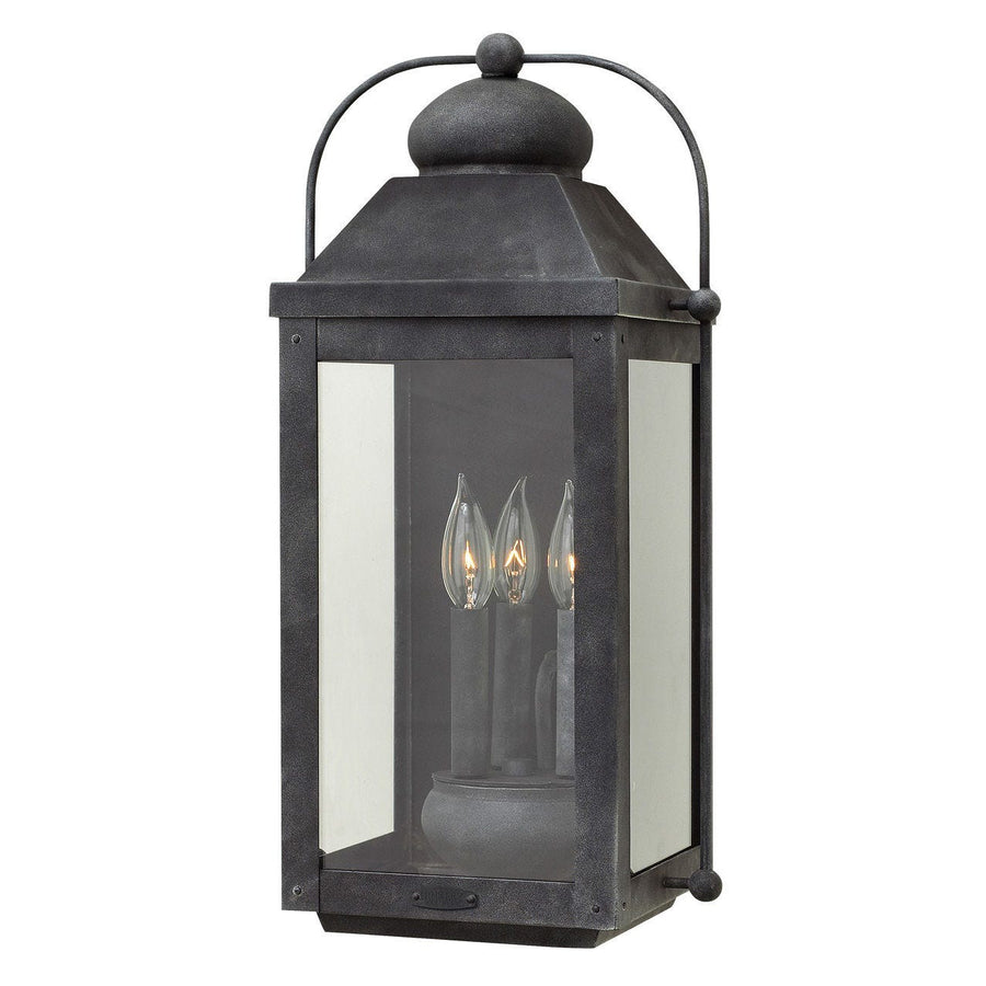 Anchorage Large Wall Mount Lanternt-Hinkley Lighting-HINKLEY-1855DZ-Outdoor Post Lanterns-1-France and Son