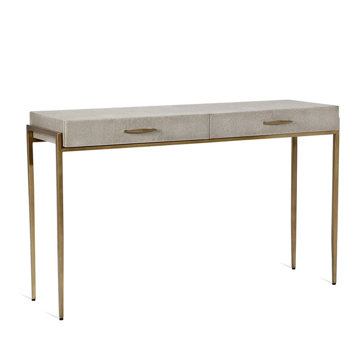 Morand Console/ Desk - Taupe-Interlude-INTER-188011-Console Tables-1-France and Son