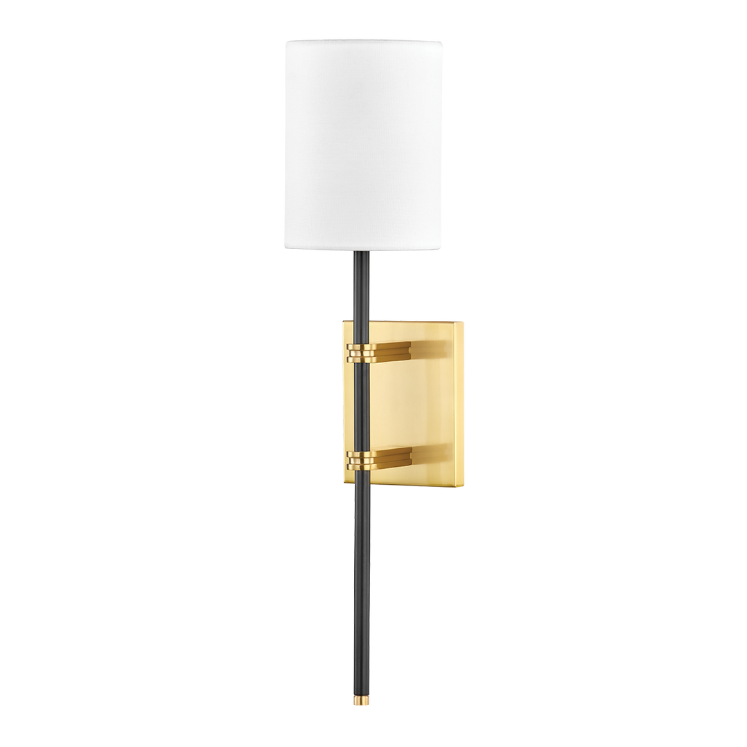 Denise 1 Light Wall Sconce-Mitzi-HVL-H547101-AOB-Outdoor Wall SconcesAged Old Bronze-1-France and Son