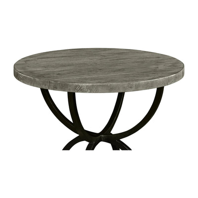 Round Side Table-Jonathan Charles-JCHARLES-491072-CFW-Side TablesCountry Walnut-3-France and Son