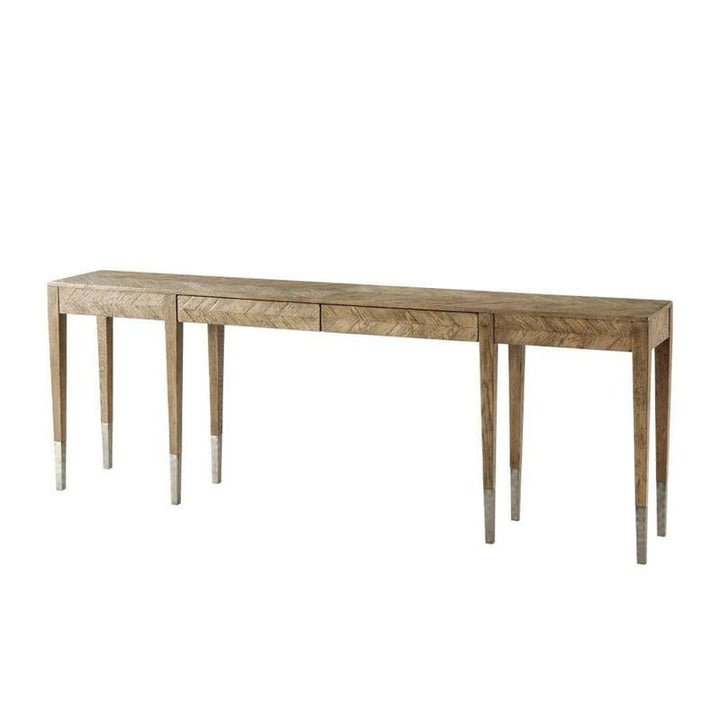 Calhoun Long Console Table-Theodore Alexander-THEO-CB53030.C062-Console Tables-1-France and Son