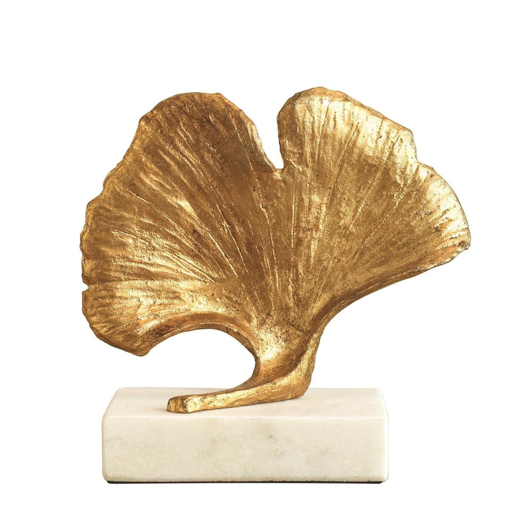 Ginkgo Leaf Object-Global Views-GVSA-8.81717-Decorative ObjectsGold Leaf-3-France and Son