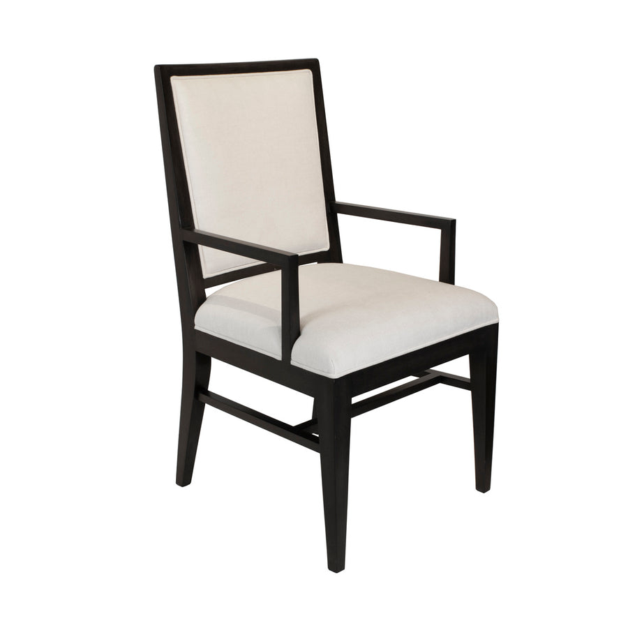 Portland Dining Arm Chair-Alden Parkes-ALDEN-DC-PORTLAND/A-C-Dining ChairsCharcoal-1-France and Son