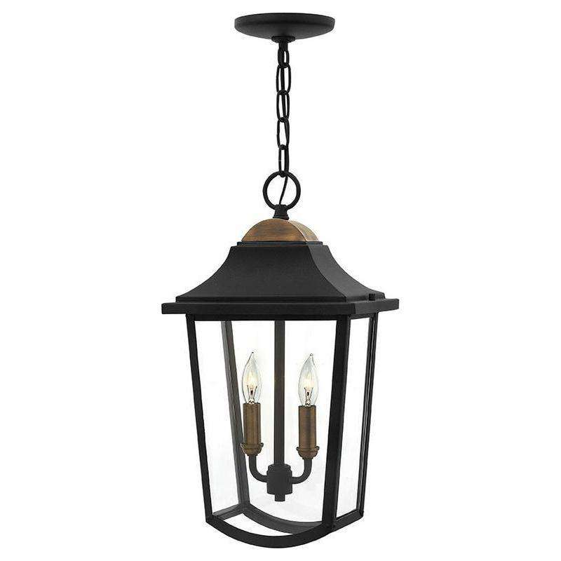 Outdoor Burton Pendant-Hinkley Lighting-HINKLEY-1972BK-Outdoor Lighting-1-France and Son