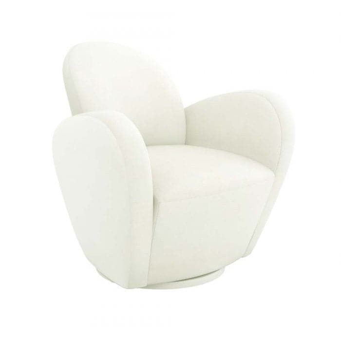 Miami Swivel Chair-Interlude-INTER-198006-53-Lounge ChairsShell-17-France and Son