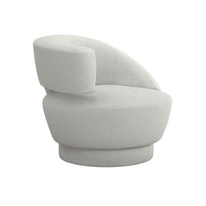 Arabella Swivel Chair-Interlude-INTER-198015-12-Lounge ChairsFresco-Left-11-France and Son