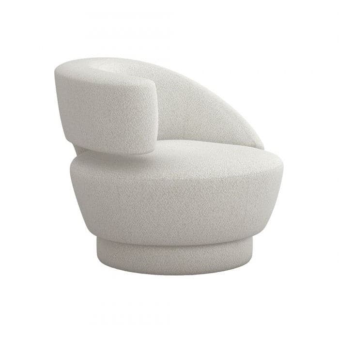 Arabella Swivel Chair-Interlude-INTER-198015-7-Lounge ChairsCameo-Left-10-France and Son