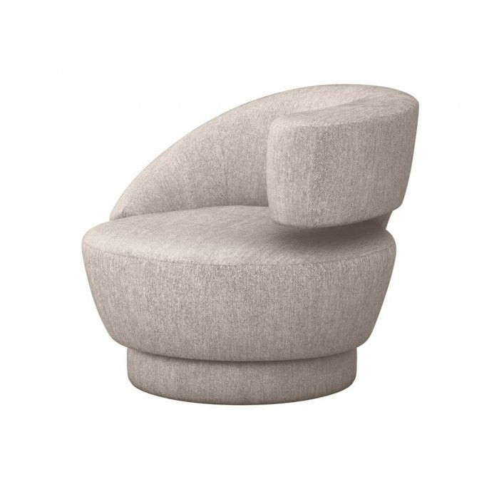 Arabella Swivel Chair-Interlude-INTER-198018-2-Lounge ChairsBungalow-Right-30-France and Son