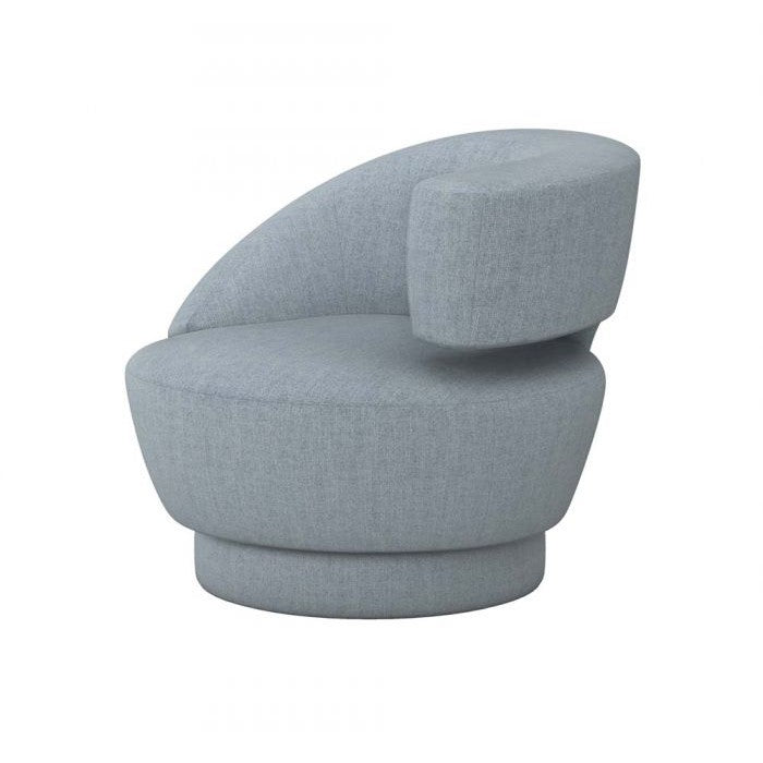 Arabella Swivel Chair-Interlude-INTER-198018-50-Lounge ChairsMarsh-Right-16-France and Son