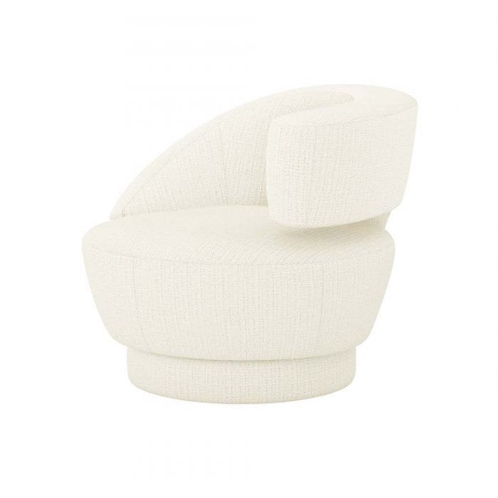Arabella Swivel Chair-Interlude-INTER-198018-57-Lounge ChairsDune-Right-14-France and Son