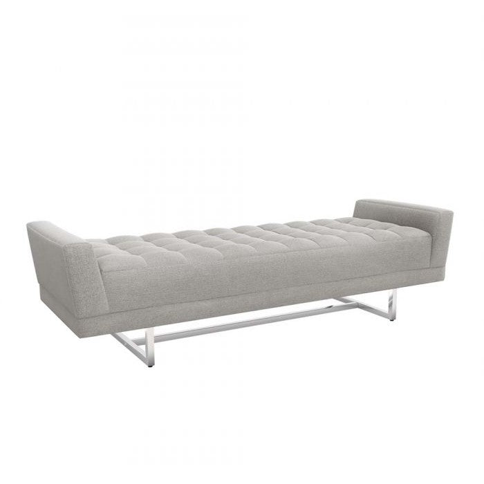 Luca King Bench-Interlude-INTER-198019-6-BenchesPure Grey-14-France and Son