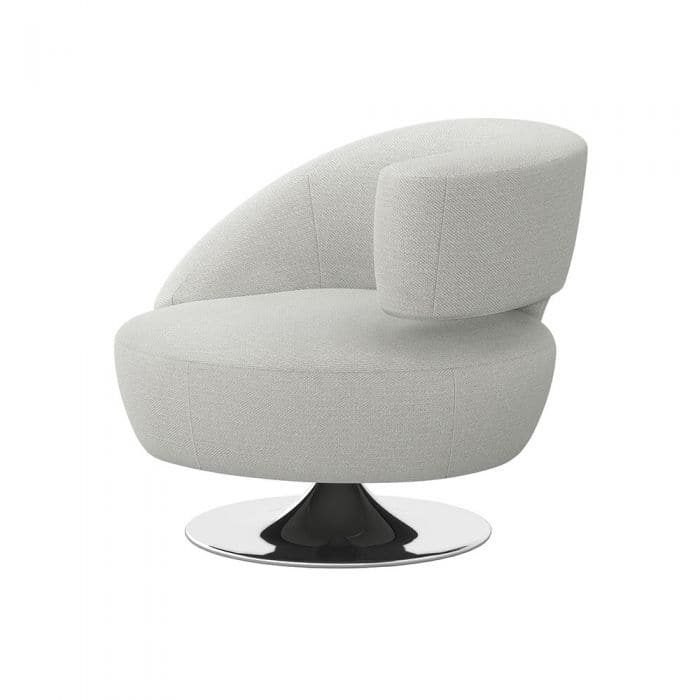 Isabella Swivel Chair-Interlude-INTER-198022-12-Lounge ChairsFresco-Right-15-France and Son