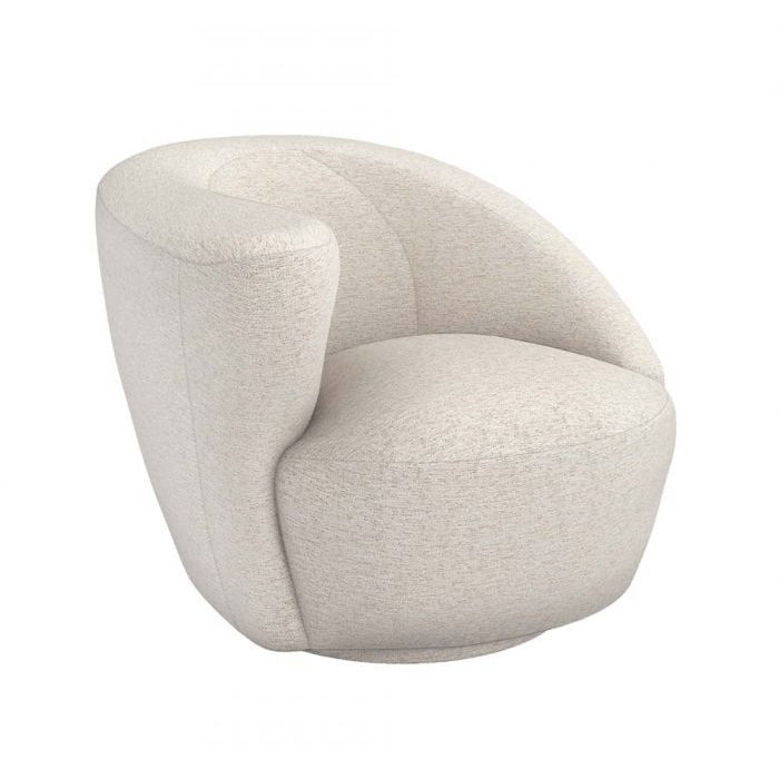 Carlisle Swivel Chair-Interlude-INTER-198058-51-Lounge ChairsDrift-Left-1-France and Son