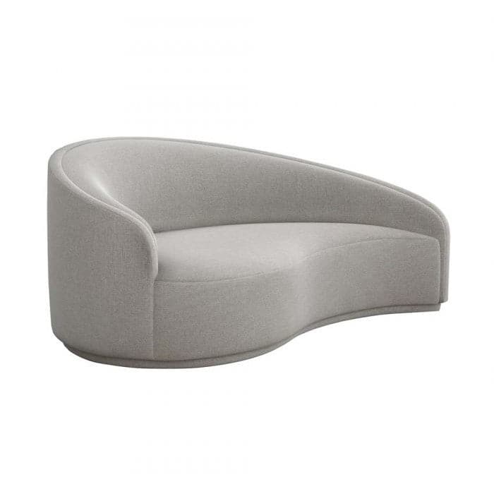 Dana Classic Chaise-Interlude-INTER-199002-6-Chaise LoungesPure Grey-Left-25-France and Son