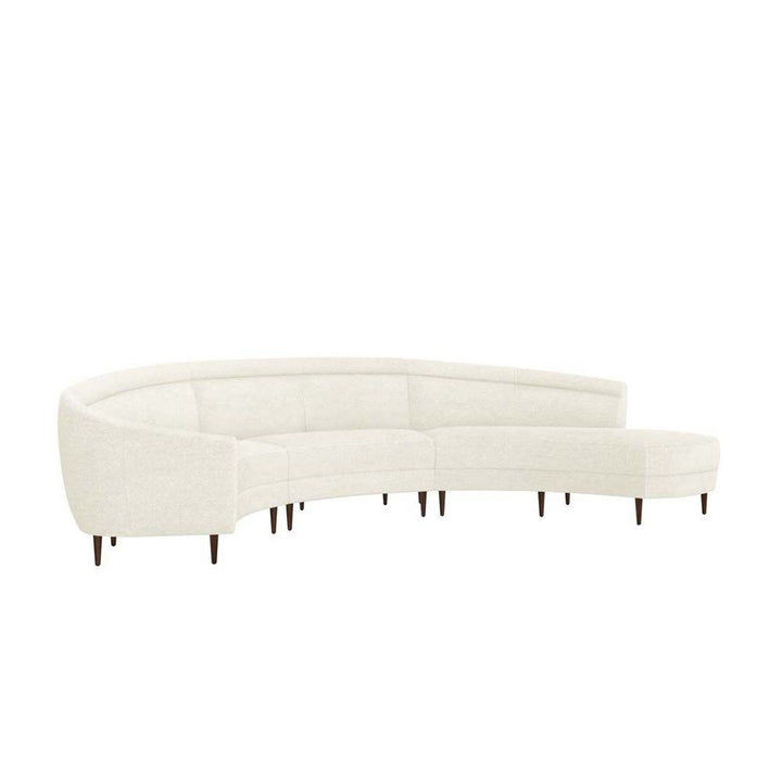 Capri Chaise 3 Piece Sectional-Interlude-INTER-199012-55-SofasRight-Foam-7-France and Son