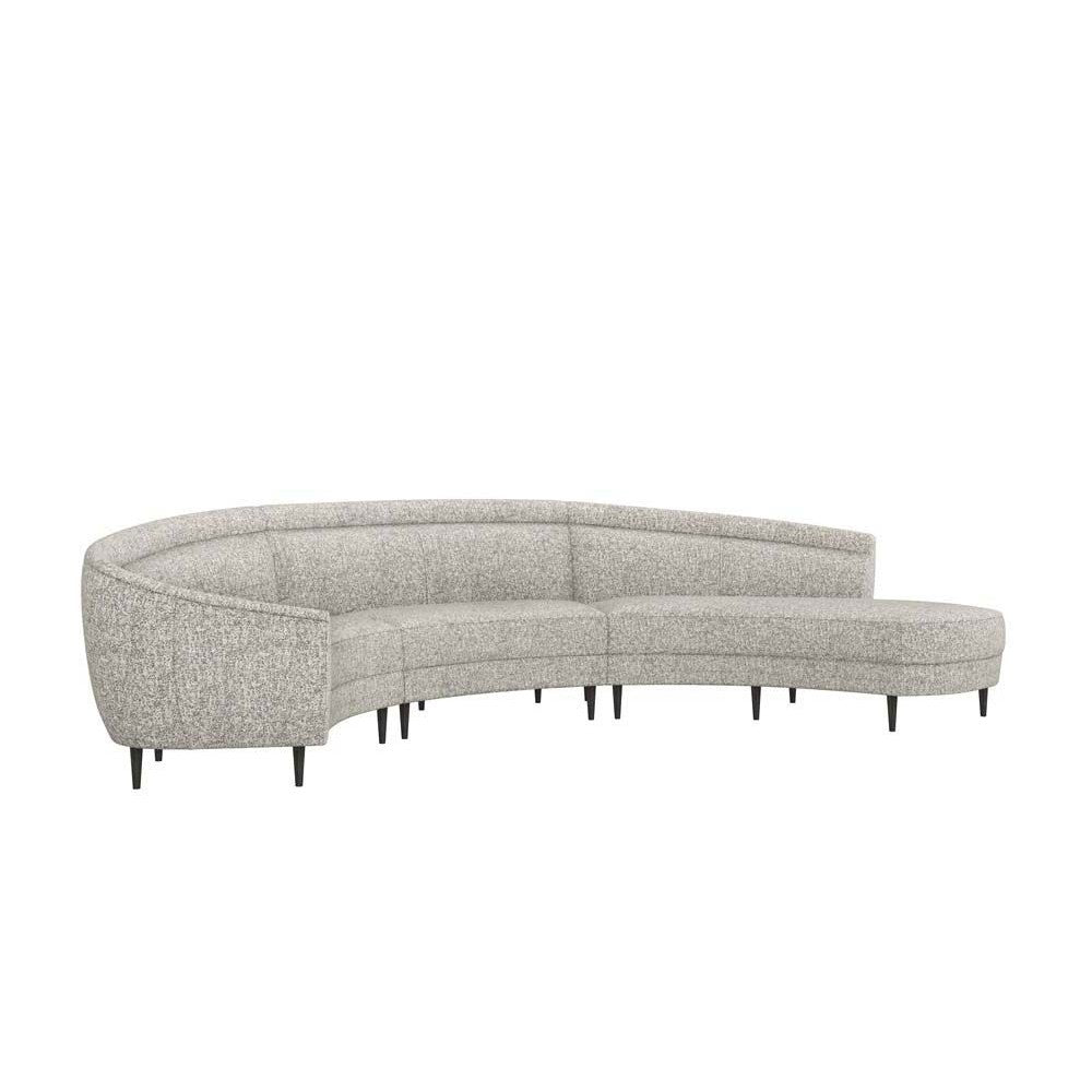 Capri Chaise 3 Piece Sectional-Interlude-INTER-199012-51-SofasRight-Drift-24-France and Son
