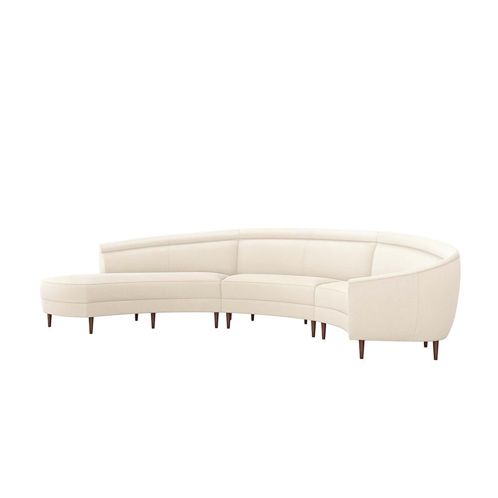 Capri Chaise 3 Piece Sectional-Interlude-INTER-199013-15-SofasLeft-Pure-16-France and Son