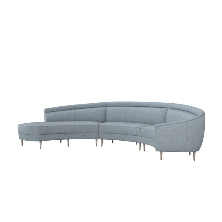 Capri Chaise 3 Piece Sectional-Interlude-INTER-199013-50-SofasLeft-Marsh-20-France and Son