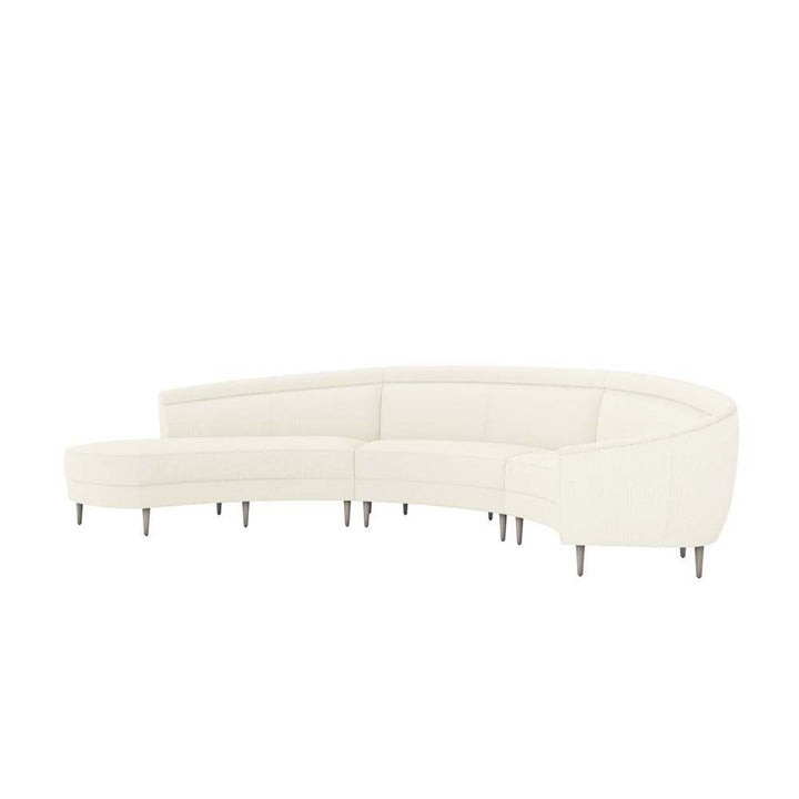 Capri Chaise 3 Piece Sectional-Interlude-INTER-199013-57-SofasLeft-Dune-13-France and Son