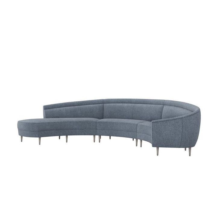 Capri Chaise 3 Piece Sectional-Interlude-INTER-199013-58-SofasLeft-Azure-14-France and Son