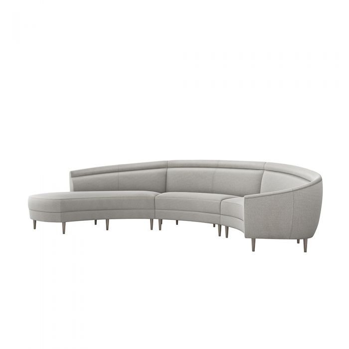 Capri Chaise 3 Piece Sectional-Interlude-INTER-199013-6-SofasLeft-Grey-29-France and Son