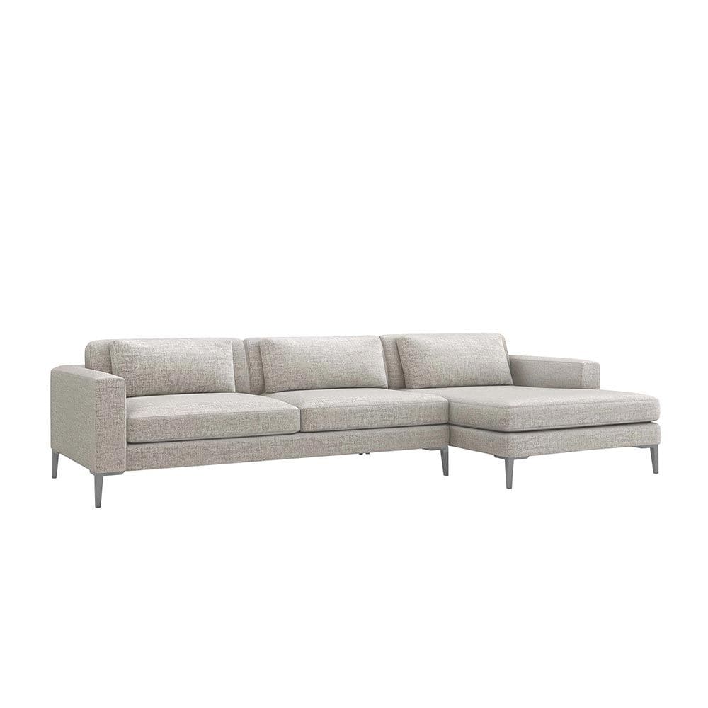 Izzy Chaise 2 Piece Sectional-Interlude-INTER-199014-14-SofasRight-Storm-6-France and Son
