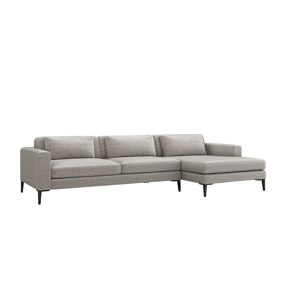 Izzy Chaise 2 Piece Sectional-Interlude-INTER-199014-4-SofasRight-Feather-2-France and Son