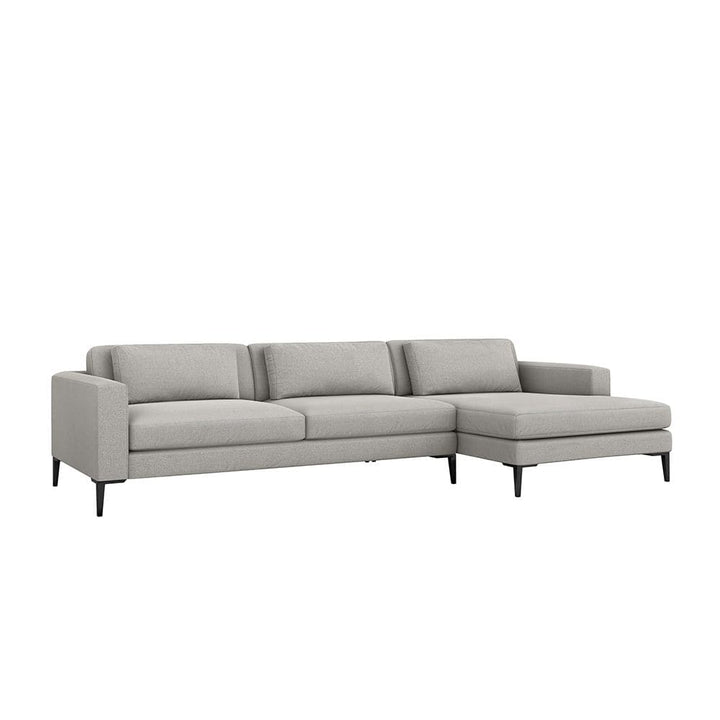 Izzy Chaise 2 Piece Sectional-Interlude-INTER-199014-6-SofasRight-Grey-3-France and Son